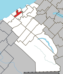 Mont-Joli Quebec location diagram
